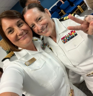 Kim Shaughnessy-Granger Kim Shaughnessy-Granger ’97 FCN, ’17 DNP (pictured right) and Katie Stewart '01 FCN (pictured left)