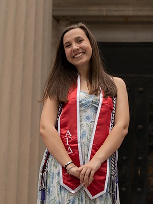 Graduate Student Ambassador Jess Langlois