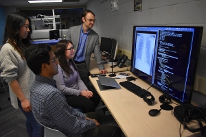 Villanova graduate Computer Science students are designing algorithms to improve the efficiency and scope of medical imaging analysis. Villanova graduate Computer Science students are designing algorithms to improve the efficiency and scope of medical imaging analysis.