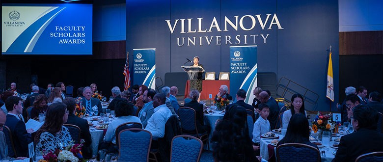 2025 Faculty Scholars Awards in the Villanova Room