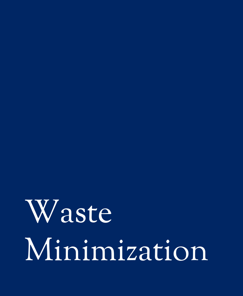 Waste Minimization