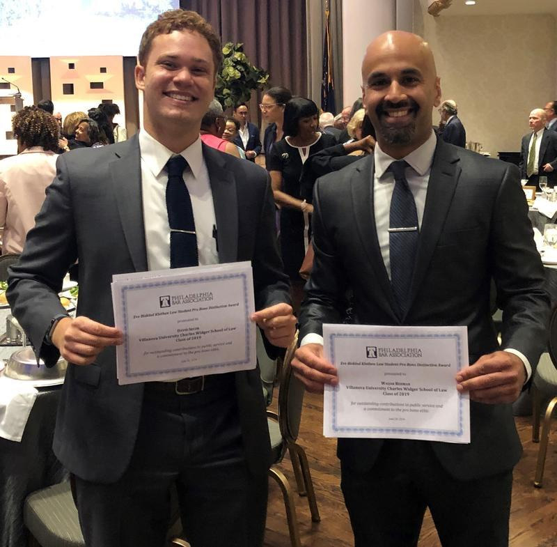  David Secor '19 & Waqar Rehman '19