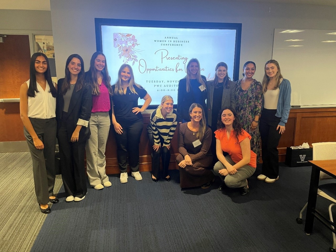 women at a POW event