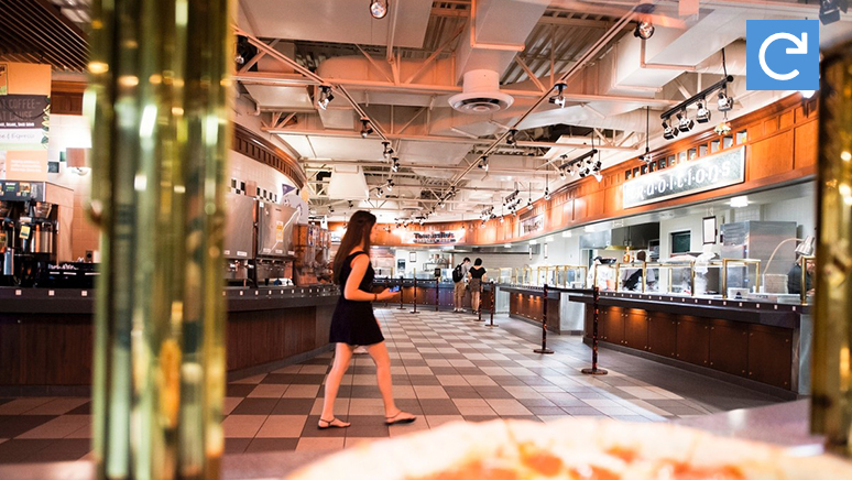 Interior view of the Donahue Court