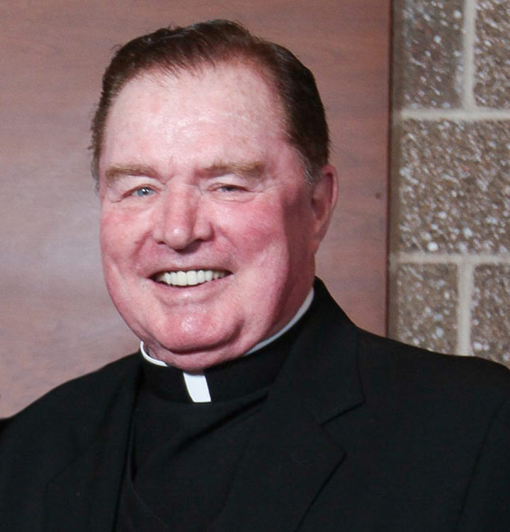 a headshot of the Rev. George F. Riley